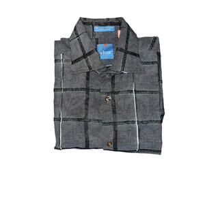 Vintage VLUXE By Lucky Nahum Dress Shirt Size 15-15.5 (S-M)